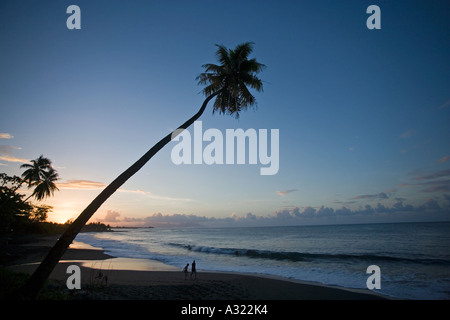 Matavai Bay black sand beach Papeete Tahiti French Polynesia Stock ...