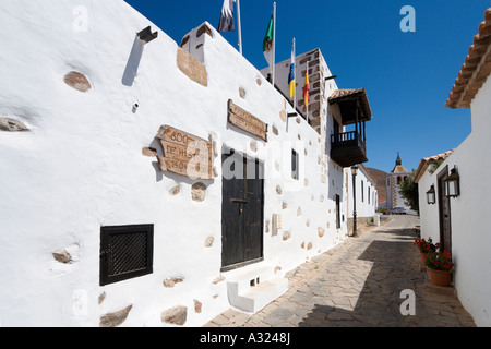 Town Hall, Betancuria (the former island capital city), Fuerteventura, Canary Islands, Spain Stock Photo