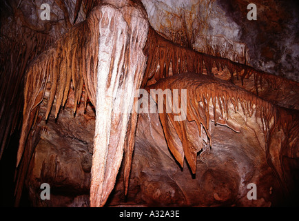 Vallorbe Cave, Jura Nord Vaudois, Vaud, Lausanne, Switzerland Stock Photo