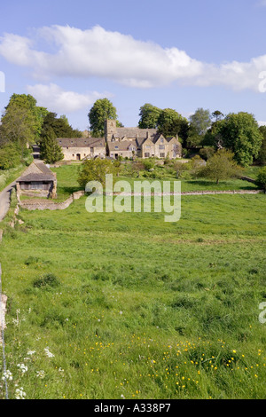 The Cotswold village of Hazleton, Gloucestershire Stock Photo