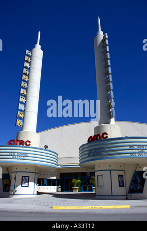 Art Deco cinema at Celebration town, Orlando