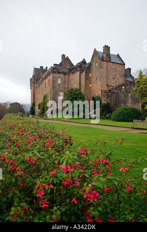 Brodick Castle, dating from 1588, on the island of Arran, Scotland, UK Stock Photo