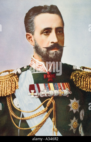 Grand Duke Nicholas Nikolaevich of Russia, 1856 - 1929. Russian general in World War I Stock Photo