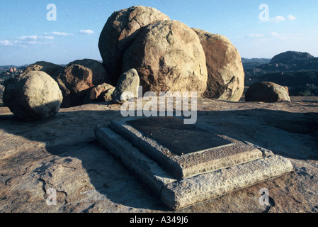 Rhodes Grave 'Malindidzimu', the dwelling place of the Spirits Stock Photo