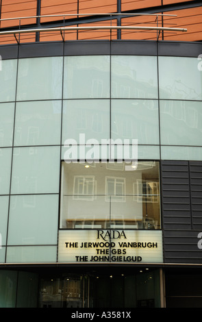 The Royal Academy of Dramatic Art RADA in Gower Street London Stock Photo