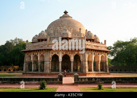 The tomb complex of Ali Isa Khan Niazi near Humayun's Tomb in New Delhi, India Stock Photo