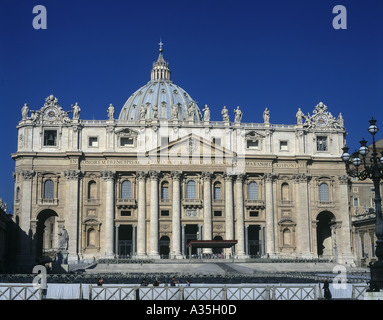 Saint Peter s Basilica in the Vatican City Rome Italy Stock Photo
