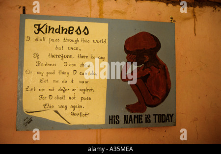 Sudan, Famine, 1985. Refugee Camp at El Fasher in the Darfur region of western Sudan Stock Photo