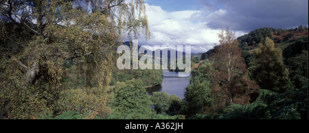 Loch Faskally Pitlochry, Perthshire. Tayside, Scotland. GPAN 0029 Stock Photo