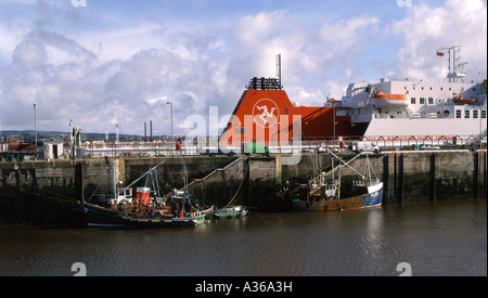 DOUGLAS HARBOUR. ISLE OF MAN. ENGLAND. UK Stock Photo