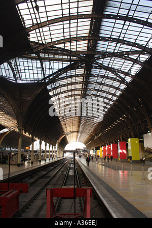 Paddington railway station London Stock Photo