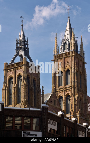 Montreal, Quebec, Canada; St. James United Church exterior Stock Photo