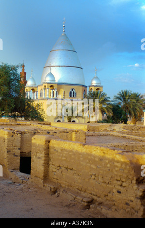 Omdurman Sudan Mahdi’s Tomb Stock Photo