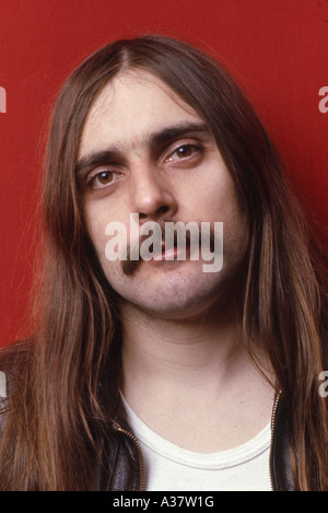 STATUS QUO UK group - drummer John Coghlan about 1976 Stock Photo