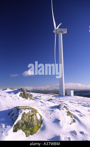 Renewable energy production Hare Hill Wind Farm East Ayrshire Scotland UK Stock Photo