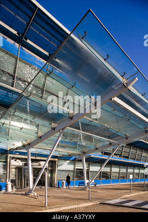 Architectural Detail, The Compass Centre, British Airways Offices, Heathrow Stock Photo