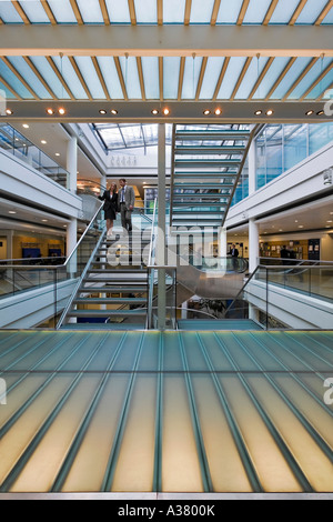 Architectural Detail, The Compass Centre, British Airways Offices, Heathrow Stock Photo