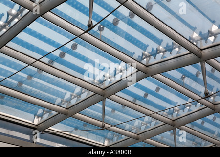 Architectural Detail, The Compass Centre, British Airways Offices, Heathrow Stock Photo