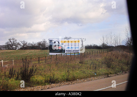 ROADSIDE ADVERTISING SIGNS Stock Photo - Alamy