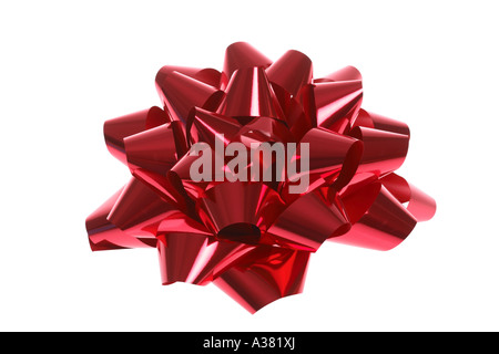 Red Bow Stock Photo