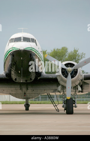 Classic airliner Stock Photo