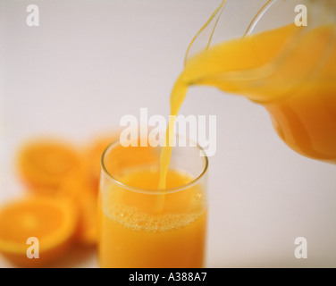 Orange juice Stock Photo