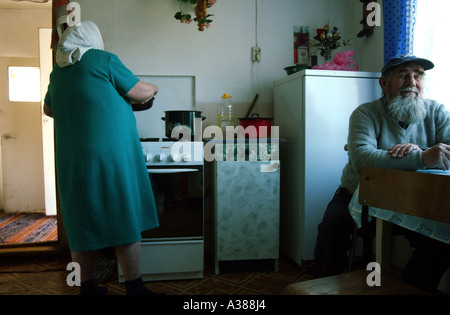 Russian orthodoxs in Poland Stock Photo
