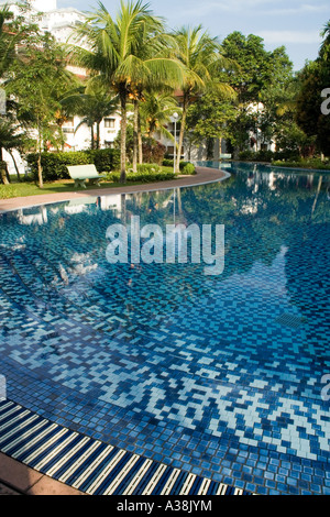 The paddling pool at Kiara Park condominium in Taman Tun Dr Ismail ...