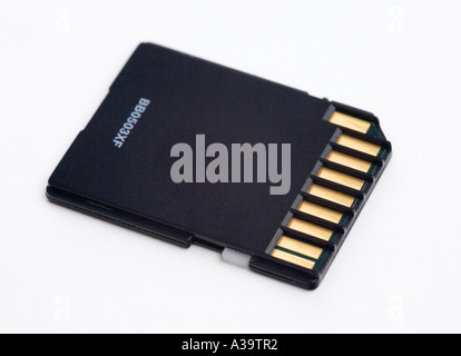 SD memory card Stock Photo