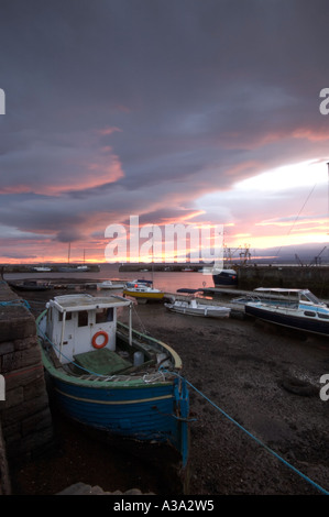 Sunrise at Avoch harbour. Invernessshire. Scotland Stock Photo