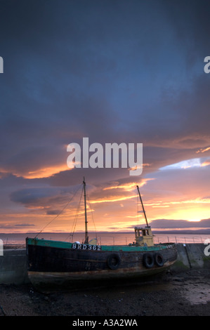 Sunrise at Avoch harbour. Invernessshire. Scotland Stock Photo