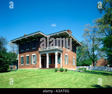 Home of Ulysses S Grant former president of USA Located in Galena in Illinois Stock Photo