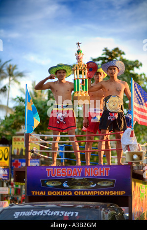 Thai boxing Patong Beach Phuket island Thailand Stock Photo - Alamy