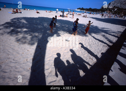 Mondello Palermo Sicily Italy Stock Photo