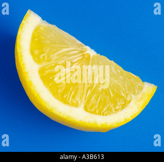 SLICE OF LEMON Stock Photo