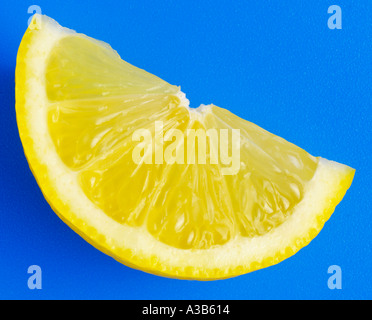 SLICE OF LEMON Stock Photo