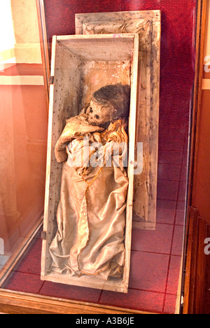 Mummy Museum known as El Museo de las Momias Guanajuato Mexico Stock
