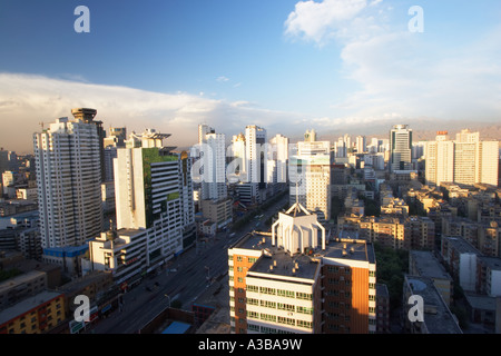 Skyline Of Urumqi Stock Photo