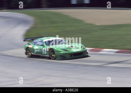 Olive Garden Ferrari 550 Maranello races at Mid Ohio 2002 Stock Photo -  Alamy