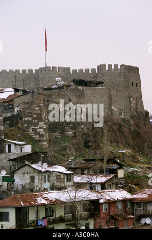 The citadel district in Ankara Stock Photo