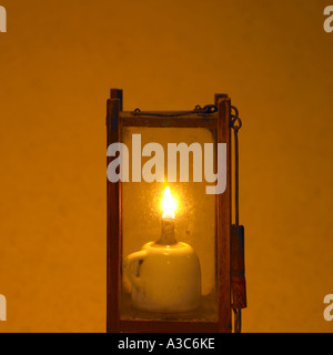 base of a kerosene lamp,antique,lifestyle object,f Stock Photo