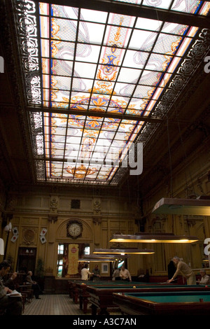 Académie de Billard 84 rue de Clichy in Paris France Stock Photo