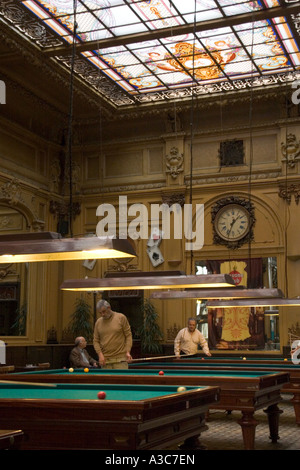 Académie de Billard 84 rue de Clichy in Paris France Stock Photo