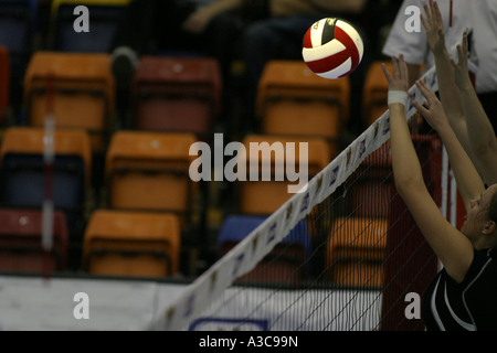 WOMENS VOLLEYBALL TEAMS Stock Photo