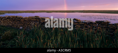 Orkney Isles, near Whitemill on the island of Sanday. Stock Photo