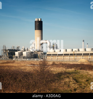 Conoco Phillips Oil Refinery at South Killingholme Immingham Lincolnshire England UK Stock Photo