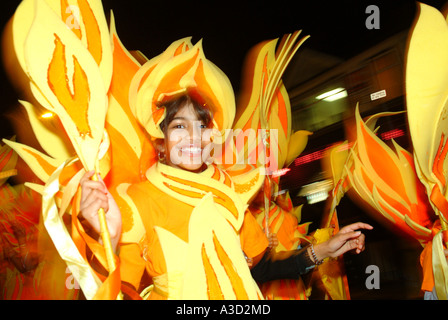 Diwali Hindu Festival of Light Wembley North London Stock Photo