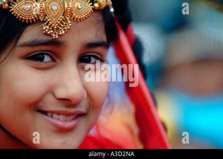 Diwali Hindu Festival of Light Wembley North London Stock Photo