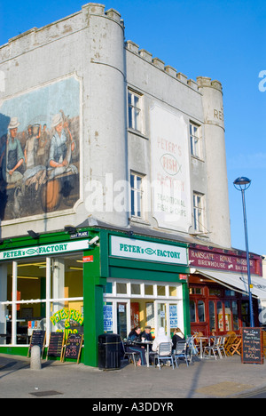 Traditional fish and chip shop in Ramsgate, Kent Stock Photo