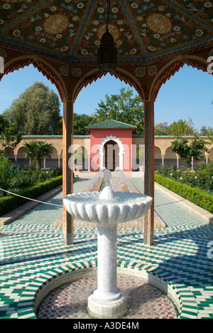 Fountain, oriental garden, Gardens of the World, Erholungspark Marzahn